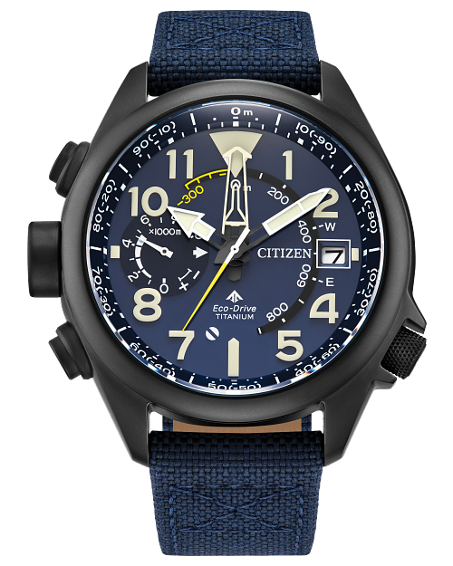 Promaster Altichron Blue Dial Nylon Strap BN4065 07L CITIZEN